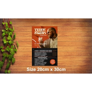 Teddy Swims metal Sign