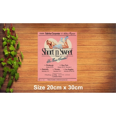 Sabrina Carpenter Metal Sign