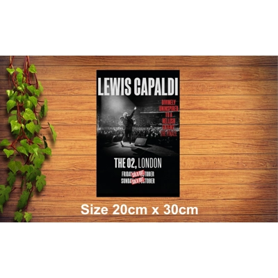 Lewis Capaldi Metal Sign