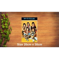 Bay City Rollers Metal Sign