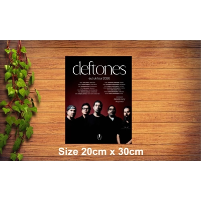 Deftones Metal Sign