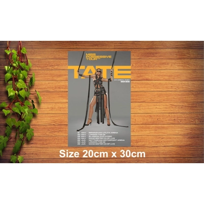 Tate Mcrae Metal Sign