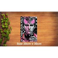 Machine Gun Kelly Metal Sign