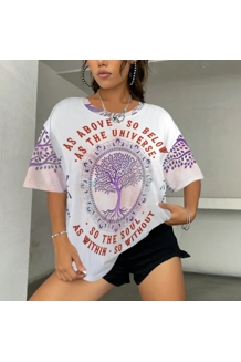 Round Neck Loose T-Shirts Round Neck Loose T-Shirts