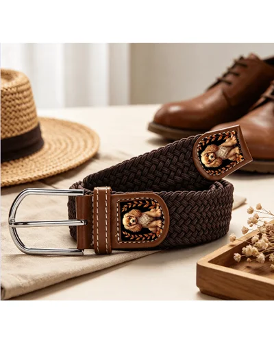 Best In Show Braided Belt Cocker Spaniel Edition