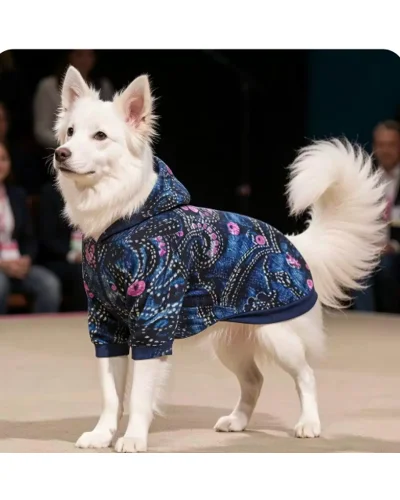 Doggo Denim Illusion Hoodie