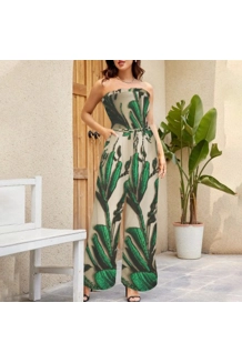 Lovely Ladies Illusion Emerald Lace Jumpsuit Lovely Ladies Illusion Emerald Lace Jumpsuit
