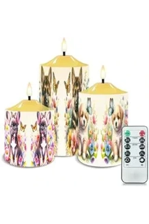 Dog Lovers Flameless Ca.. Dog Lovers Flameless Ca..