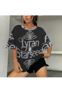 Lyran Round Neck Loose T-Shirts Lyran Round Neck Loose T-Shirts