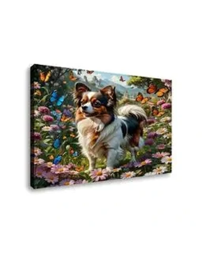 Precious Floral Papillion Canvas Prints Wall Art 24x16 Precious Floral Papillion Canvas Prints Wall Art 24x16