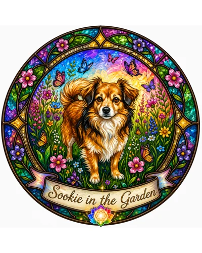 Sookie Fur Ever SunCatcher