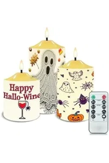 Spooktacular Halloween Flameless candles Spooktacular Halloween Flameless candles