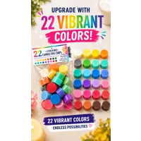 Lwbloom Candle Making Essentials DIY Candle Making Kit – 22 Piece Wax Dye Set for Adults, Candle Cra