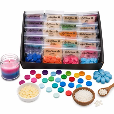 Candle Makers Color Dye Chips 240 pieces
