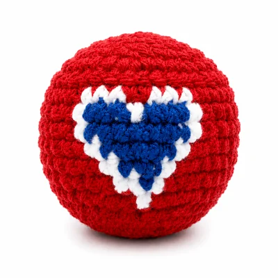 Lwbloom Handmade Crochet Hacky Sack Ball