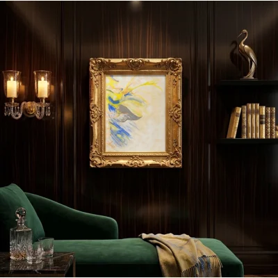 The Elephant in the Room — One-of-One Original Painting, 16 × 20 in. (Certificate of Authenticity In