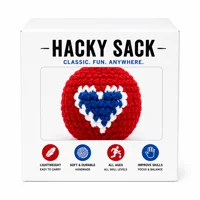 Lwbloom Handmade Crochet Hacky Sack Ball