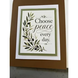 Choose peace every day