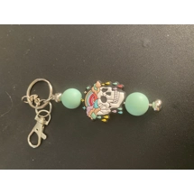 Teal keychain