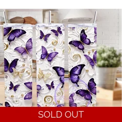 Purple butterflies