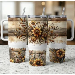 Sunflower  30 oz tumbler