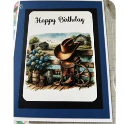 Happy Birthday cowboy hat