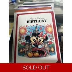 ‘Mickey/Minnie Happy Birthday