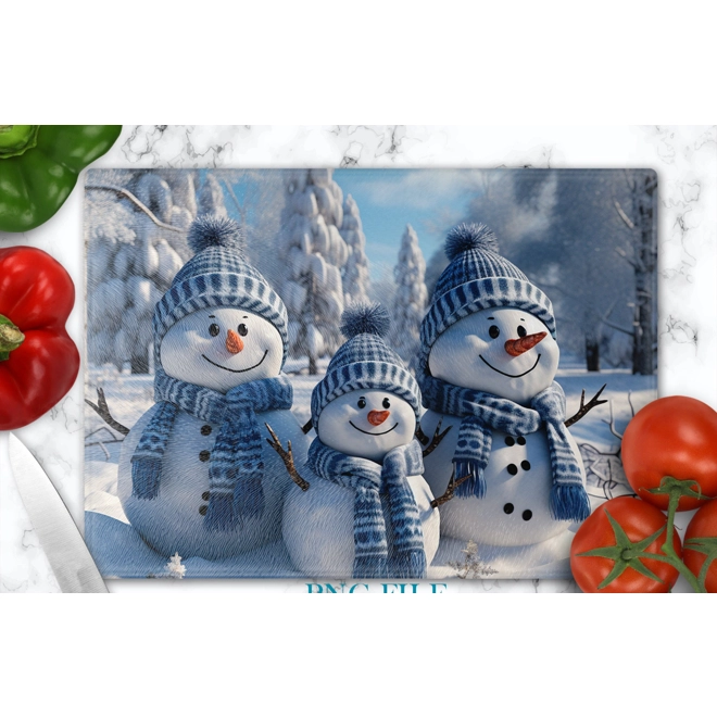 product Image for Blue Snowmen