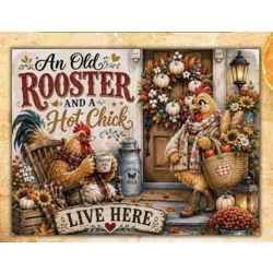 Old Rooster/A Hot Chick