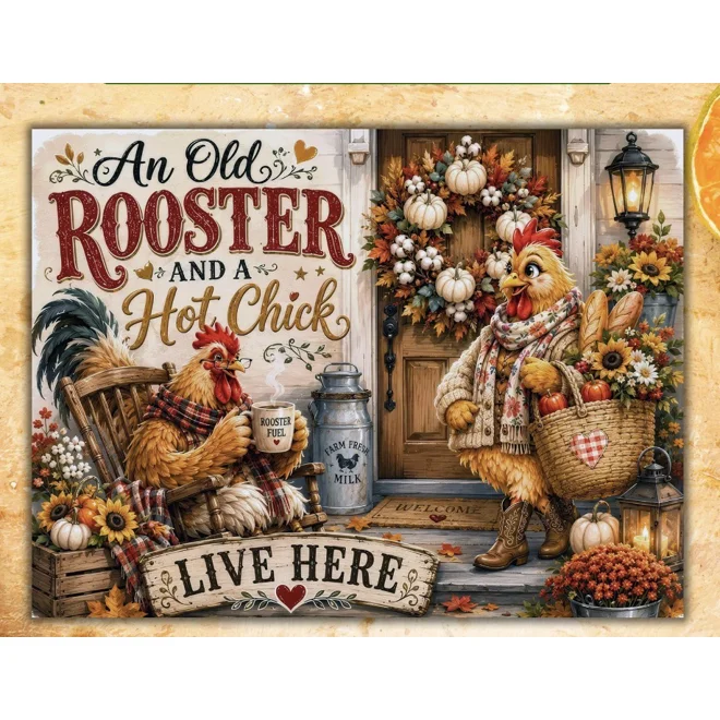 product Image for Old Rooster/A Hot Chick