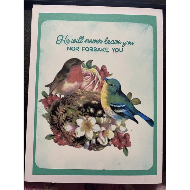 product Image for He will never leave you