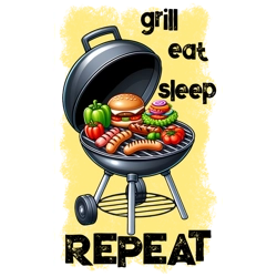 Grill Eat Sleep