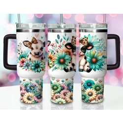 Cow /Flowers