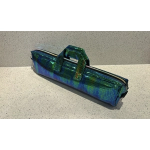 Green / Gold Shiny Snakeskin - C foot