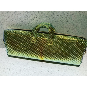 Green / Gold Diamonds - B Foot