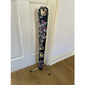 Navy & Purple Floral Flute Cozy