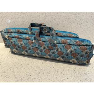 Blue Fan Fabric - C foot