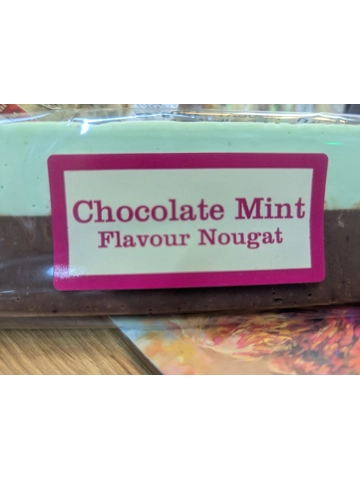 Chocolate Mint Nougat