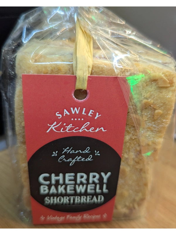 Cherry Bakewell Shortbread