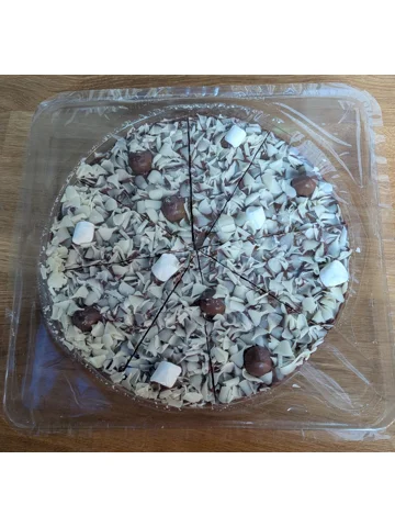 Gourmet Chocolate Pizza..