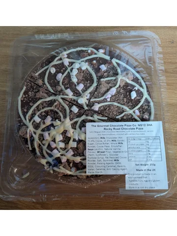 Gourmet Chocolate Pizza..