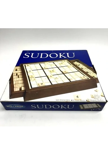 Wooden Sudoku Puzzle Bo..