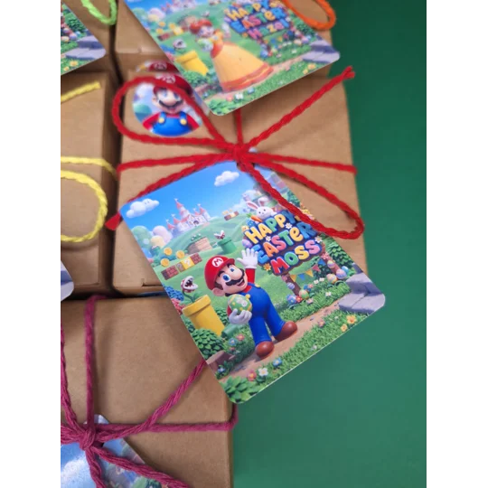 Party Bag in a Box (SUPER MARIO) | Pre-filled Kids Birthday Favours | Ready Made Party Bags