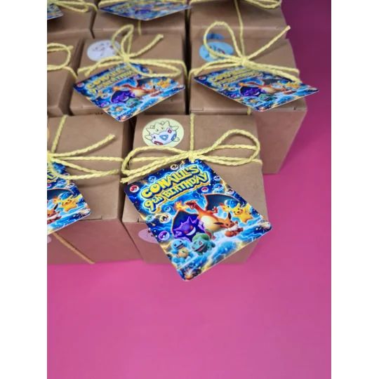 Party Bag in a Box (POKEMON) | Pre-filled Kids Birthday Favours | Ready Made Party Bags