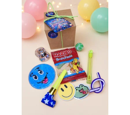 Party Bag in a Box-All occasions | Pre-filled Kids Birthday Favours | Ready Made Party Bags | Unisex