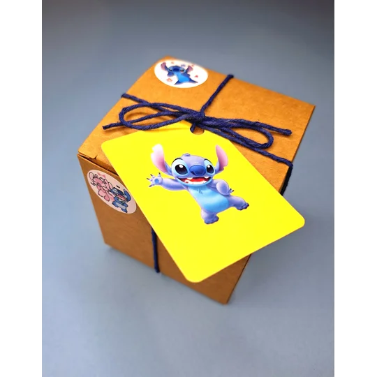 Party Bag in a Box (STITCH) | Pre-filled Kids Birthday Favours | Ready Made Party Bags