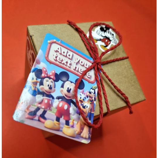 Party Bag in a Box (MICKEY & FRIENDS) | Pre-filled Kids Birthday Favours | Ready Made Party Bags