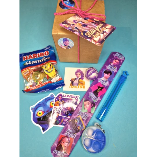 Party Bag in a Box (KPOP DEMON HUNTERS) | Pre-filled Kids Birthday Favours | Ready Made Party Bags