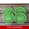 Bright Green Coasters