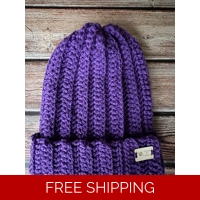Adult Hat (Purple)